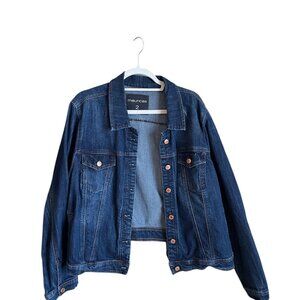 Maurices Women's Plus Size Jean Jacket Size 2 2x